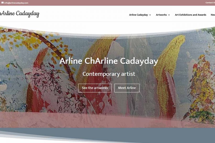 È online il sito web ufficiale di Arline Cadayday