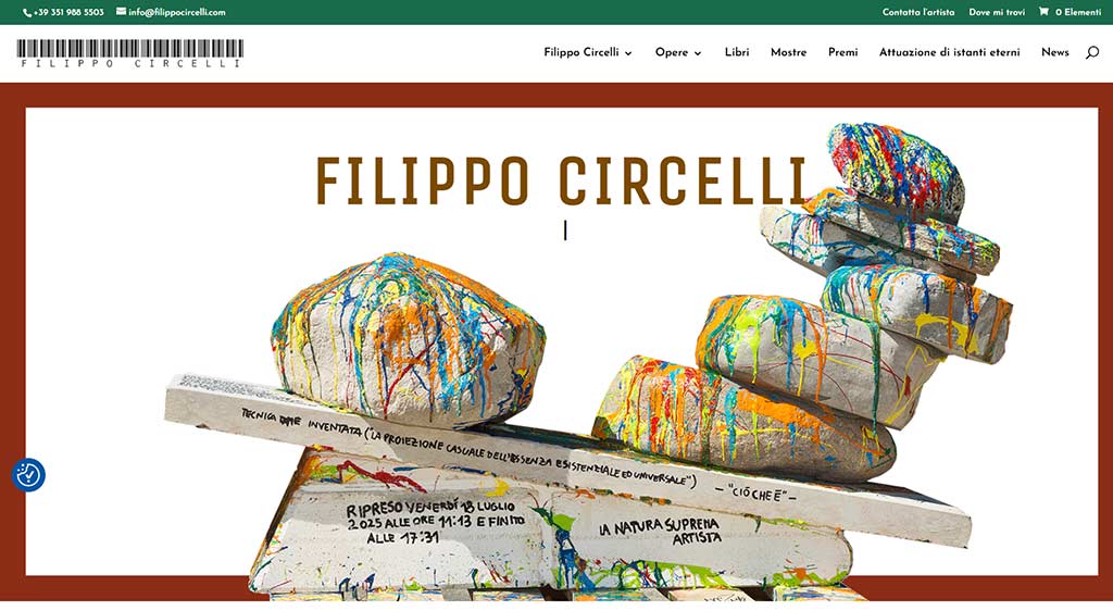 Filippo Circelli artista contemporaneo