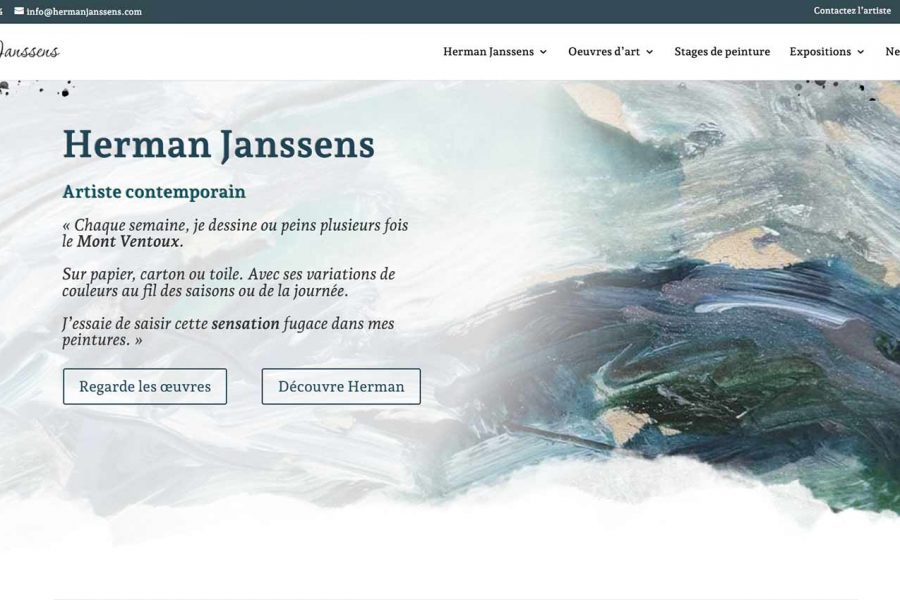 È online il sito dell’artista Herman Janssens