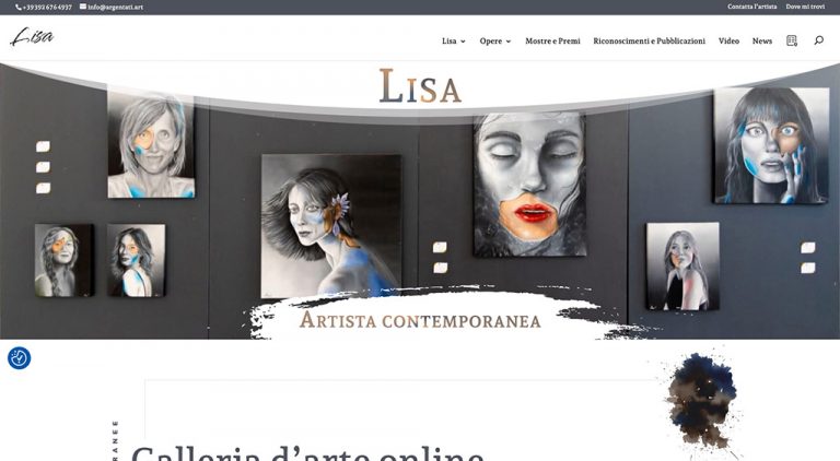 Lisa artista contemporanea