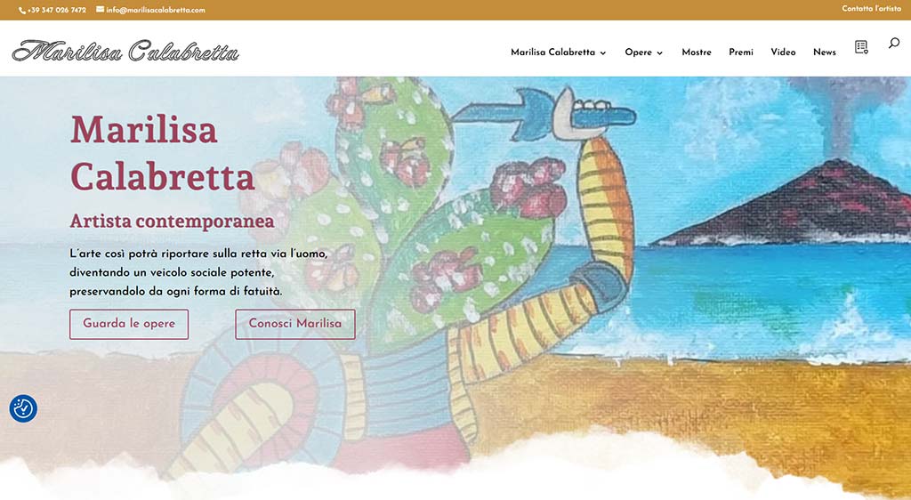 Marilisa Calabretta artista contemporanea