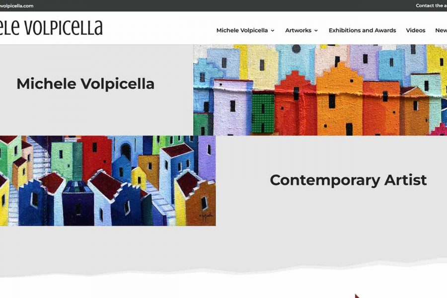 È online il sito dell’artista Michele Volpicella
